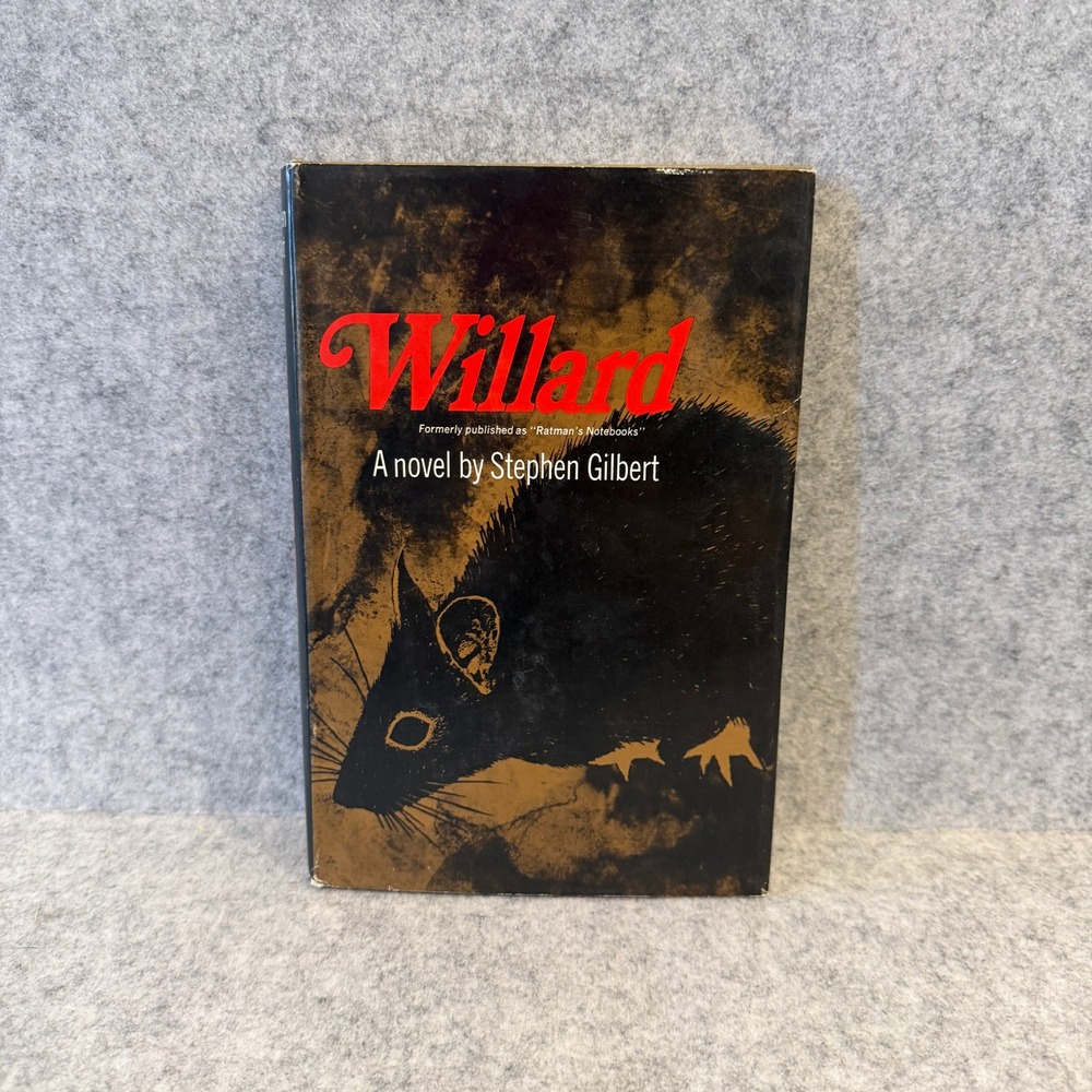 Willard by Stephen Gilbert - Vintage Horror Novel, 1969 Book Club‎ Edition